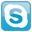 Síguenos en  Skype